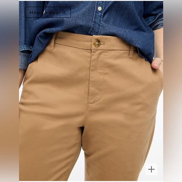 J Crew Girlfriend Chino size 10 - Picture 3 of 6